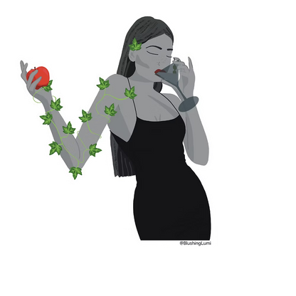 Tempted by Eden Sticker & Art Print Bundle